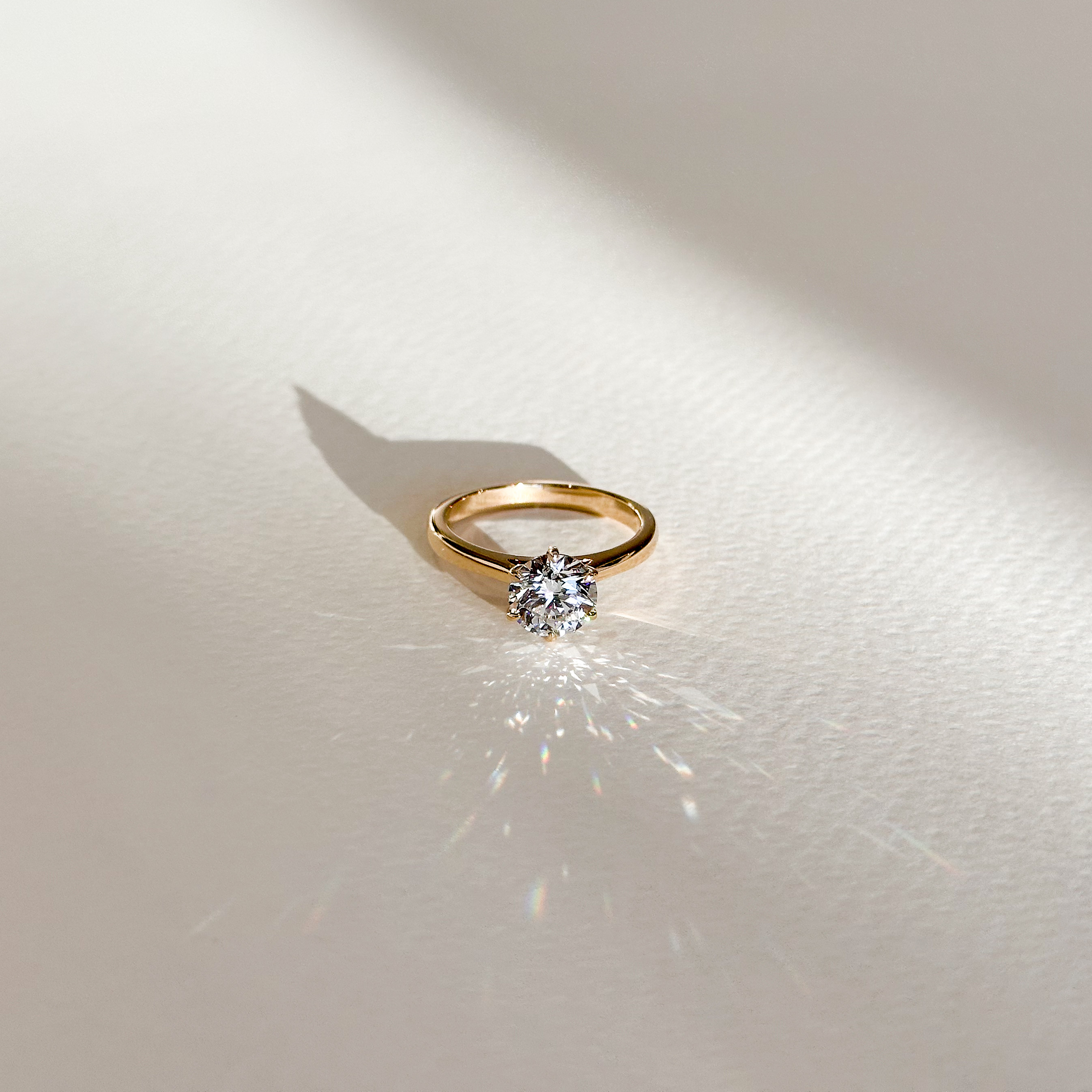Tiffany ring with 2024 an important diamond
